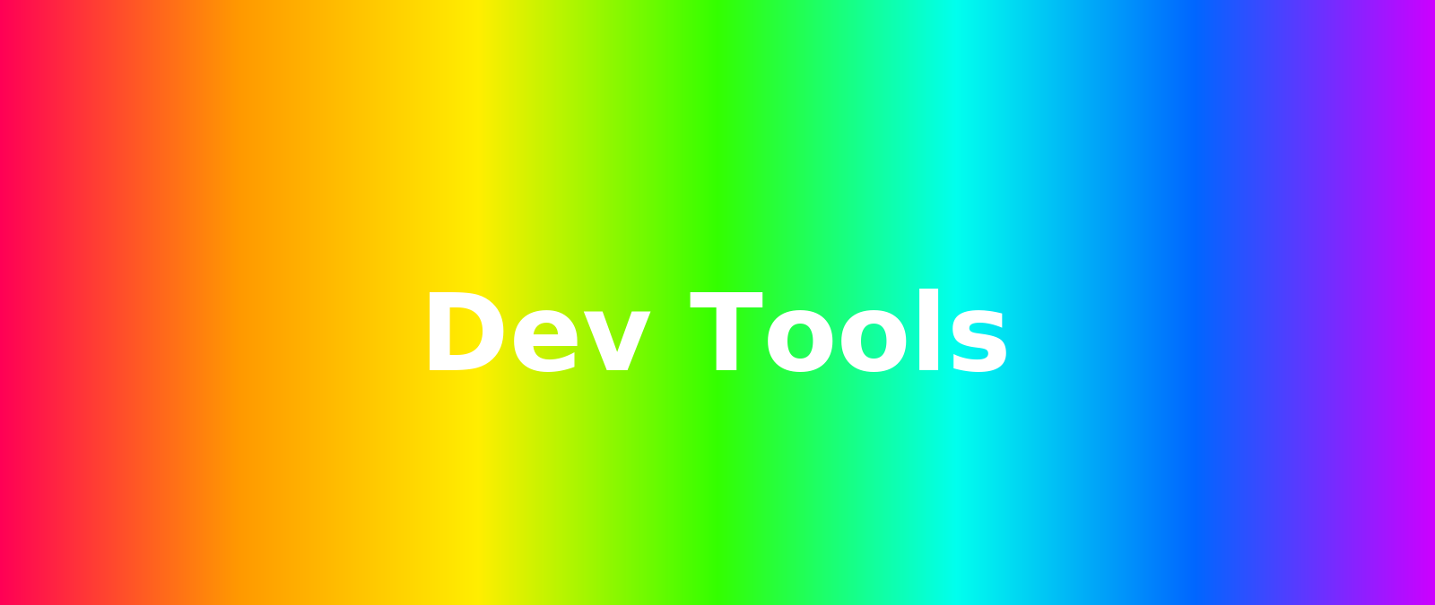 Dev Tools
